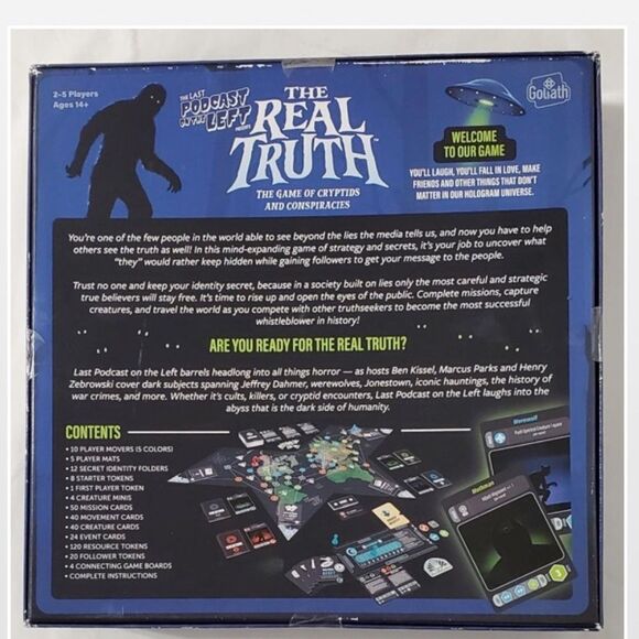 New Board Game The Real Truth Conspiracy NWT - Picture 6 of 11